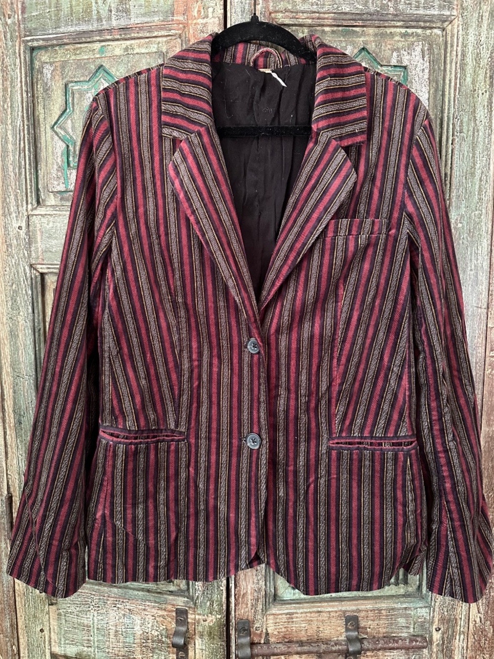 Free People Velvet Blazer